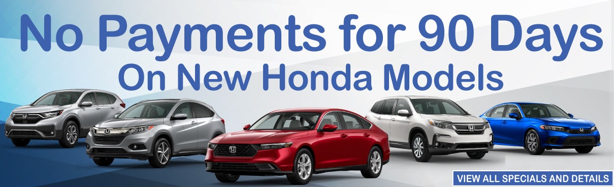 No payments for 90 days on new 2024 Honda models