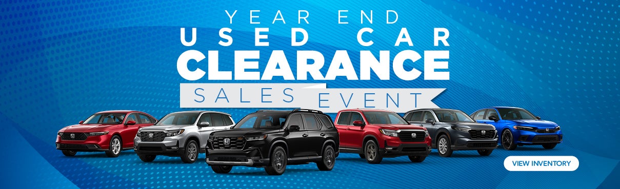 Used Car Clearance going on now!