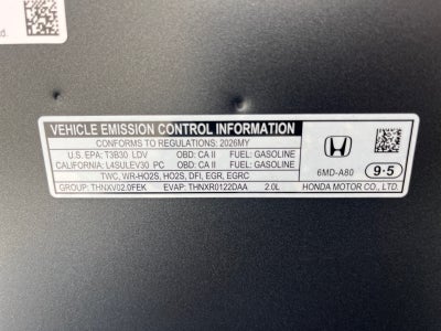 2026 Honda Civic Hatchback Sport