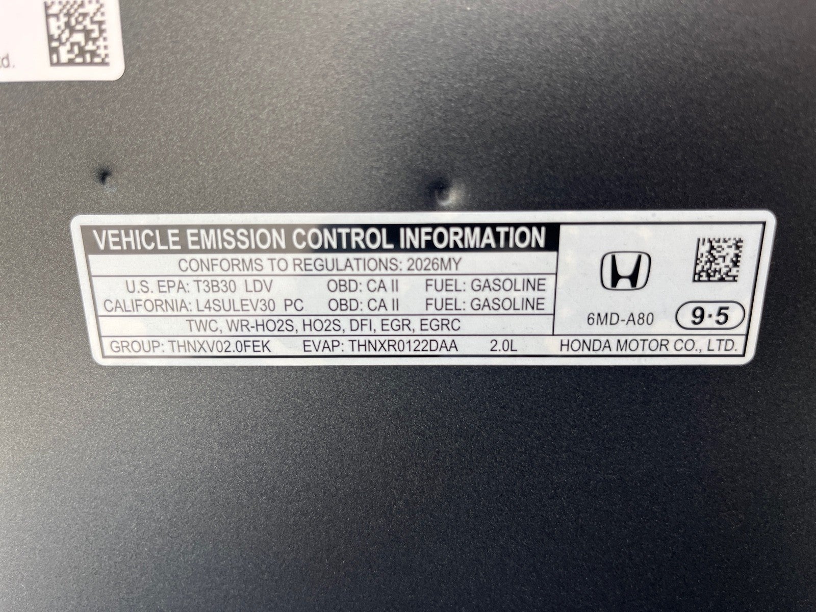 2026 Honda Civic Hatchback Sport