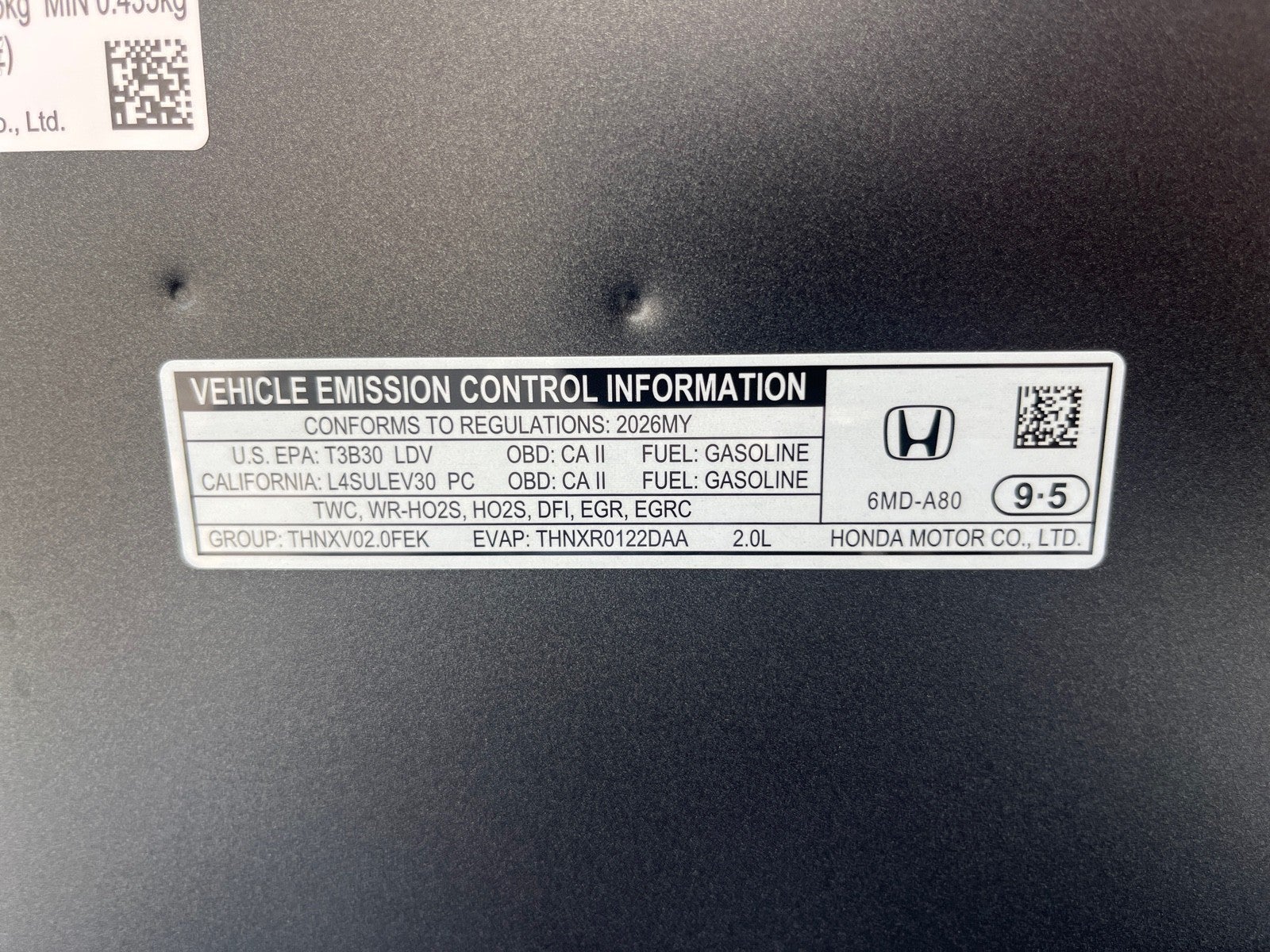 2026 Honda Civic Hatchback Sport