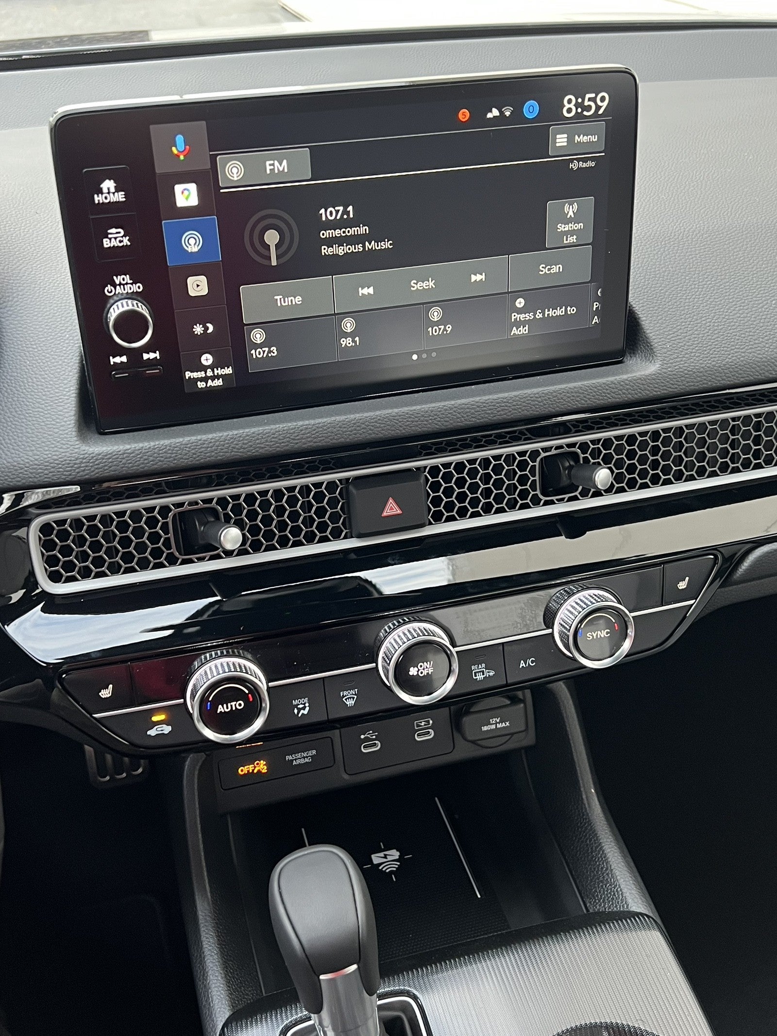 2026 Honda Civic Hatchback Hybrid Sport Touring