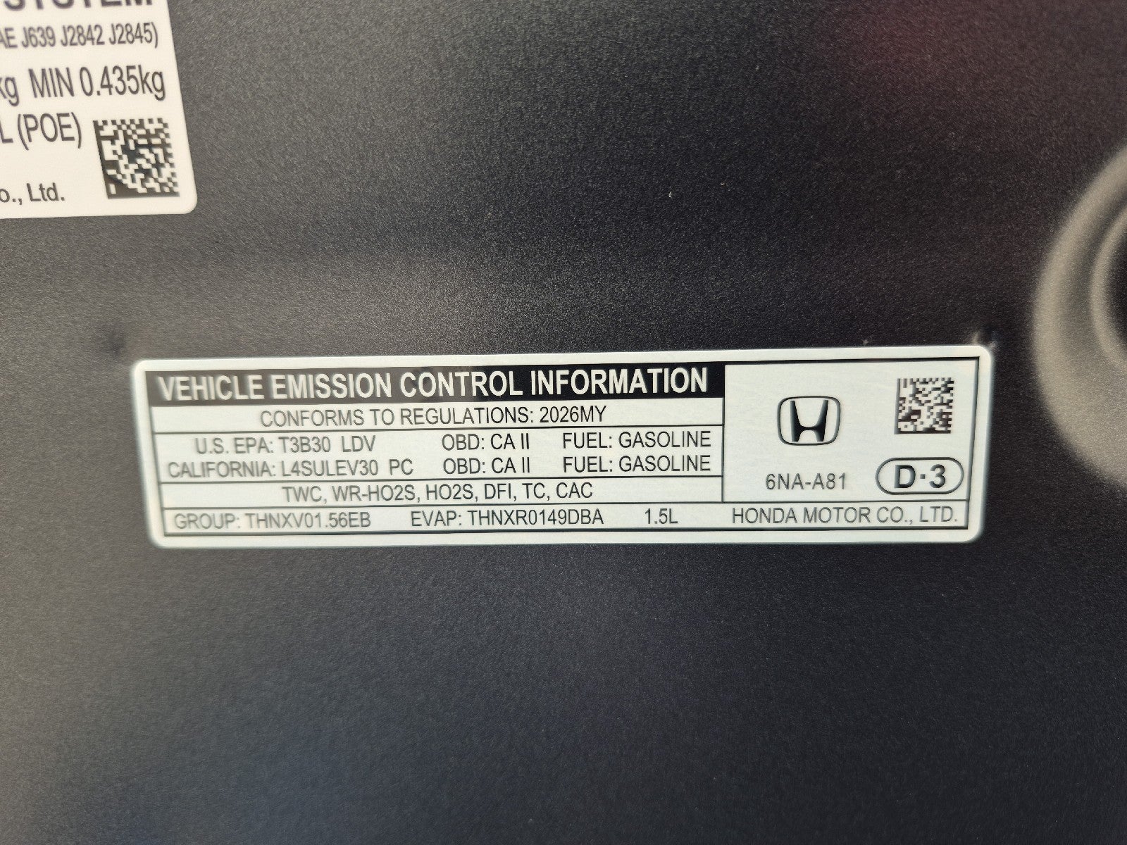 2026 Honda Accord Sedan LX