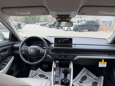 2025 Honda Accord Sedan LX