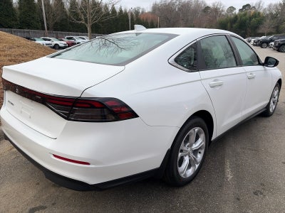 2025 Honda Accord Sedan LX