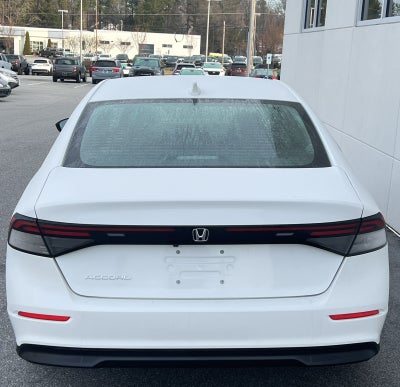 2025 Honda Accord Sedan LX