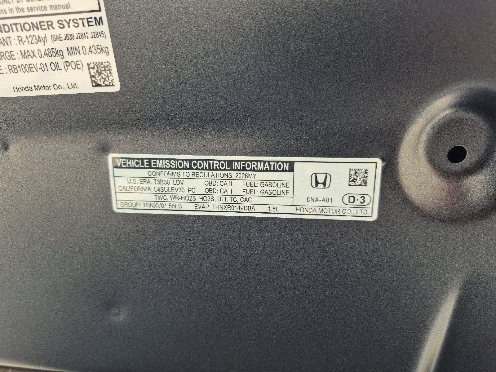 2026 Honda Accord Sedan SE