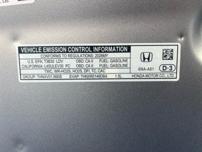 2026 Honda Accord Sedan SE