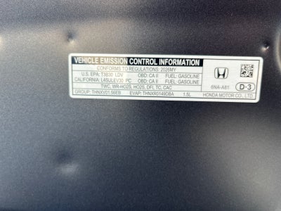2026 Honda Accord Sedan SE