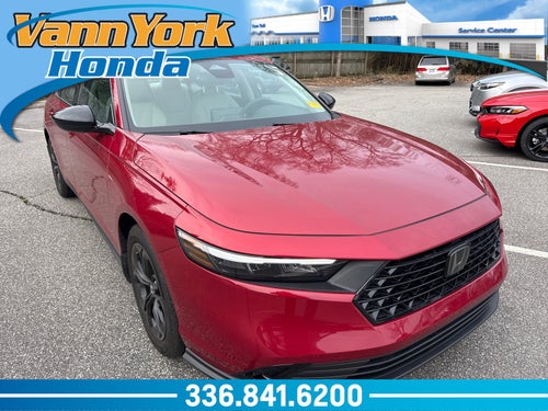 2025 Honda Accord Sedan SE
