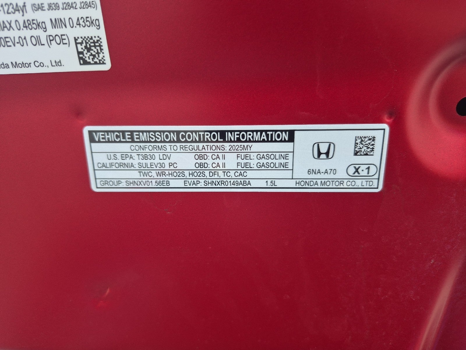 2025 Honda Accord Sedan SE