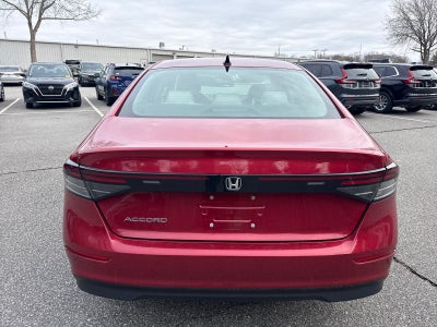 2025 Honda Accord Sedan SE
