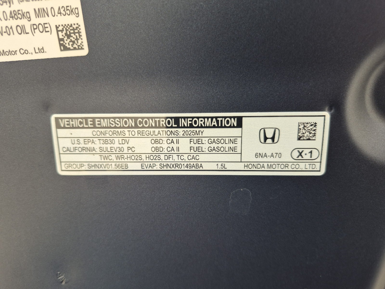 2025 Honda Accord Sedan SE