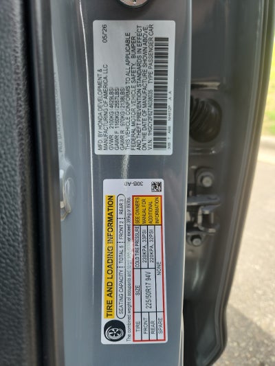2026 Honda Accord Hybrid EX-L