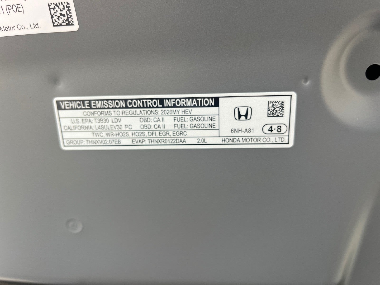 2026 Honda Accord Hybrid Touring