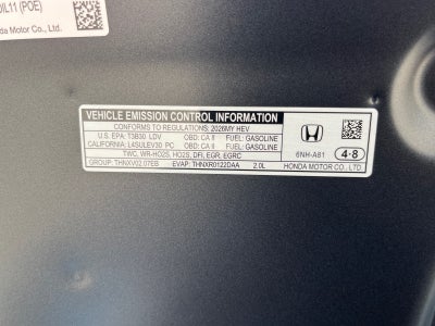 2026 Honda Accord Hybrid Touring