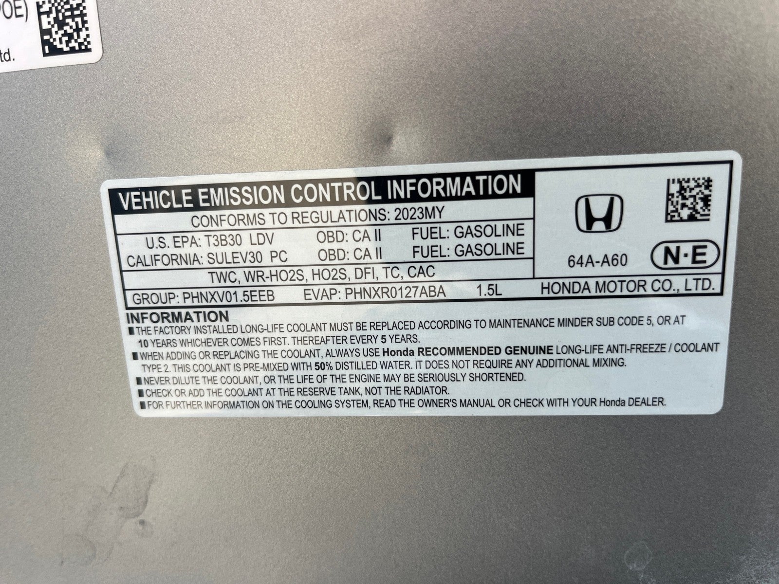 2023 Honda Civic Sedan EX