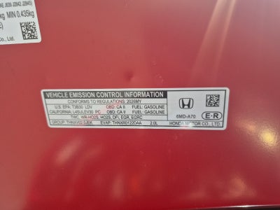 2026 Honda Civic Sedan Sport