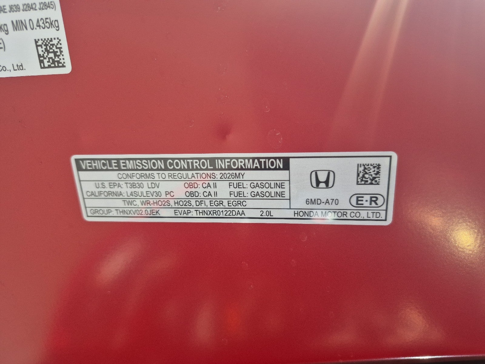 2026 Honda Civic Sedan Sport