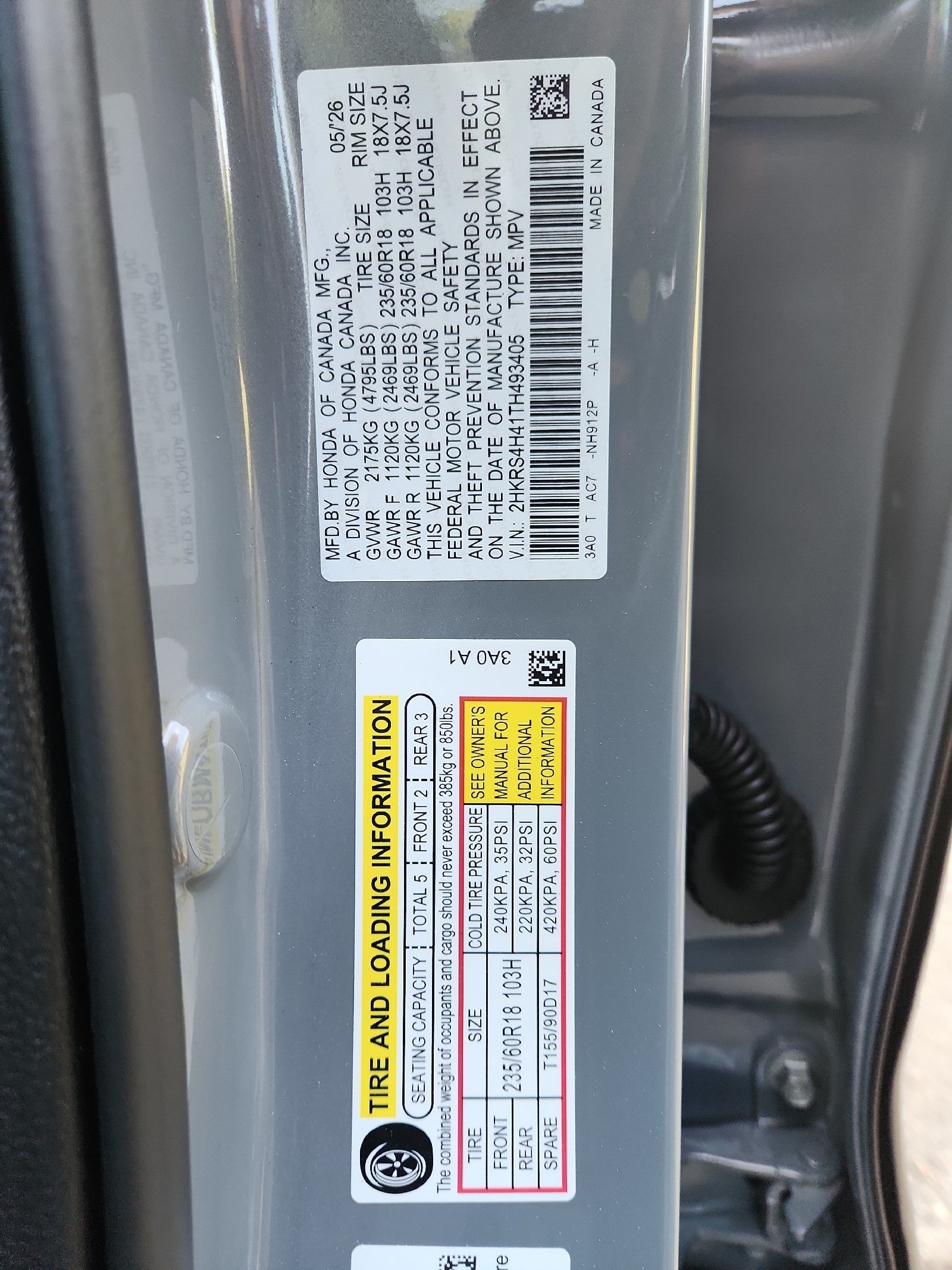 2026 Honda CR-V EX