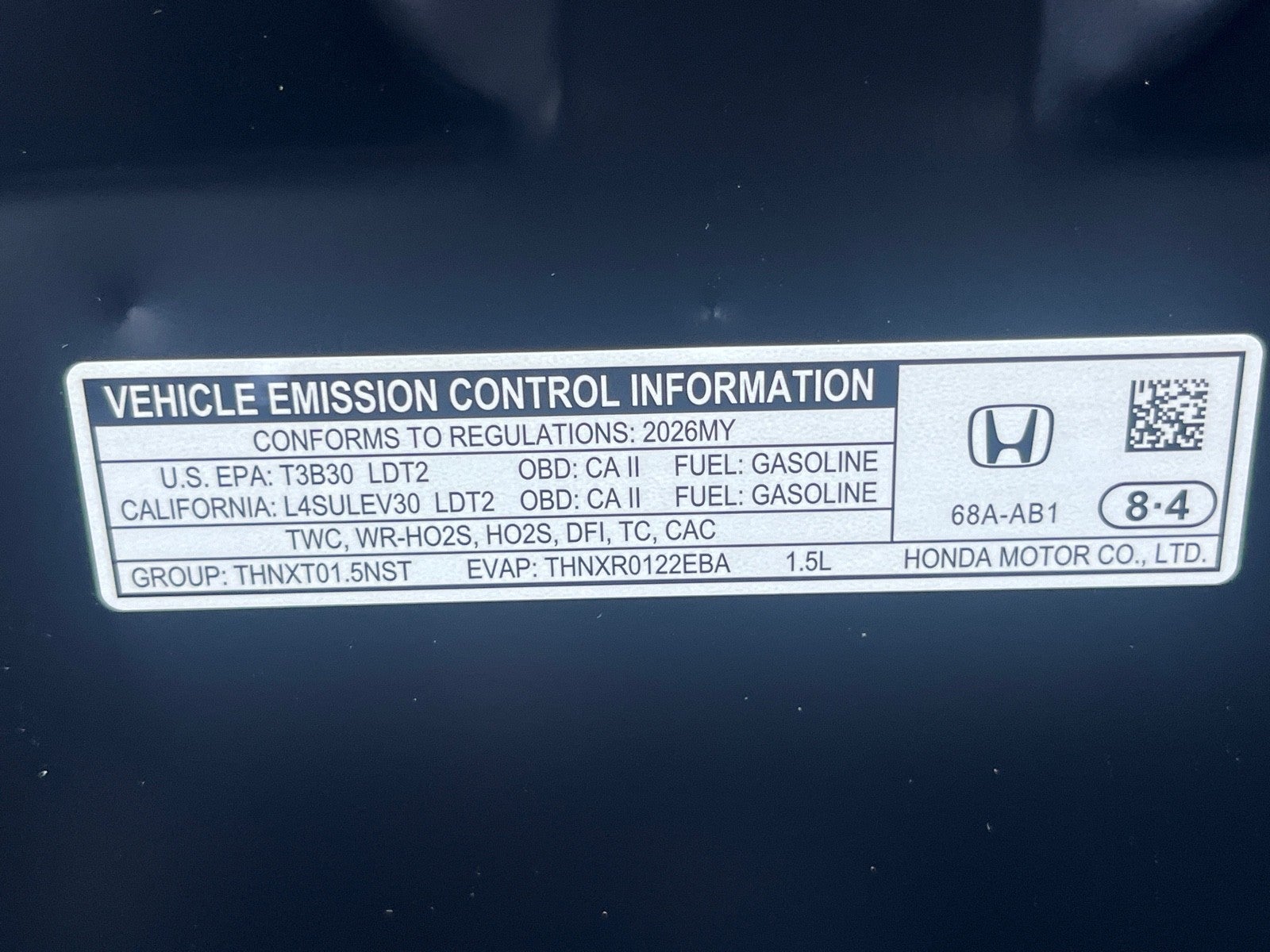 2026 Honda CR-V EX