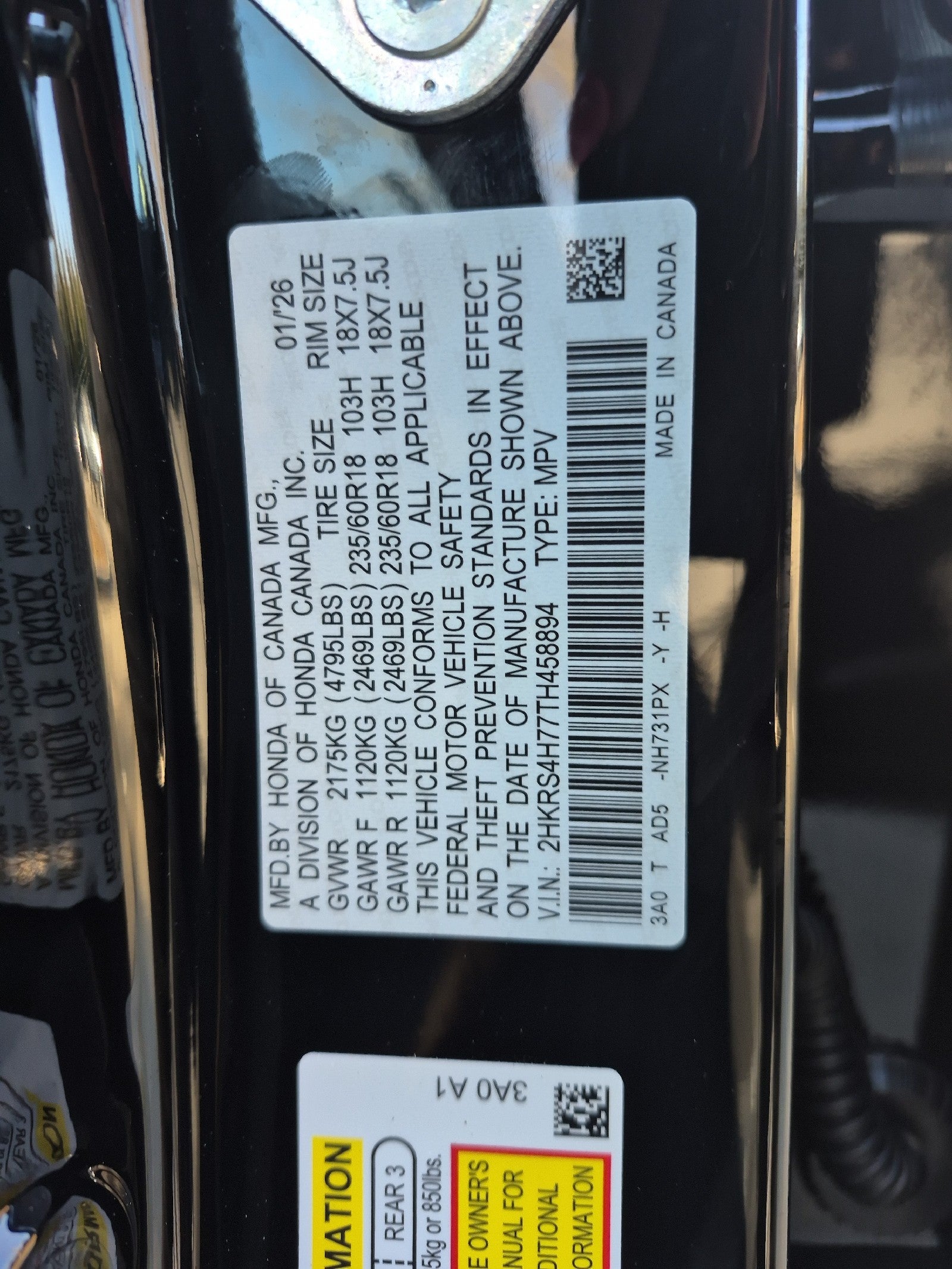 2026 Honda CR-V EX-L