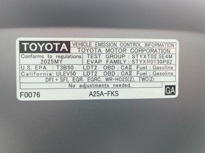 2025 Toyota RAV4 XLE Premium