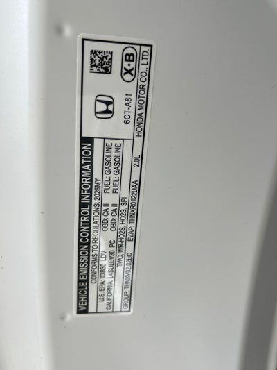 2026 Honda HR-V LX