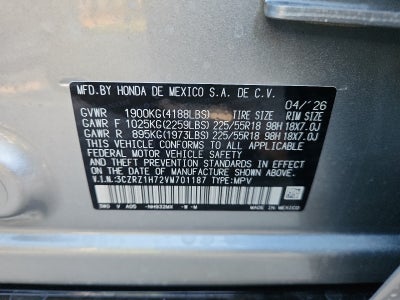 2027 Honda HR-V EX-L