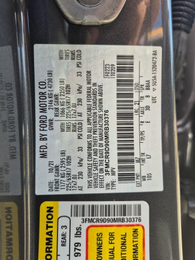 2021 Ford Bronco Sport Badlands