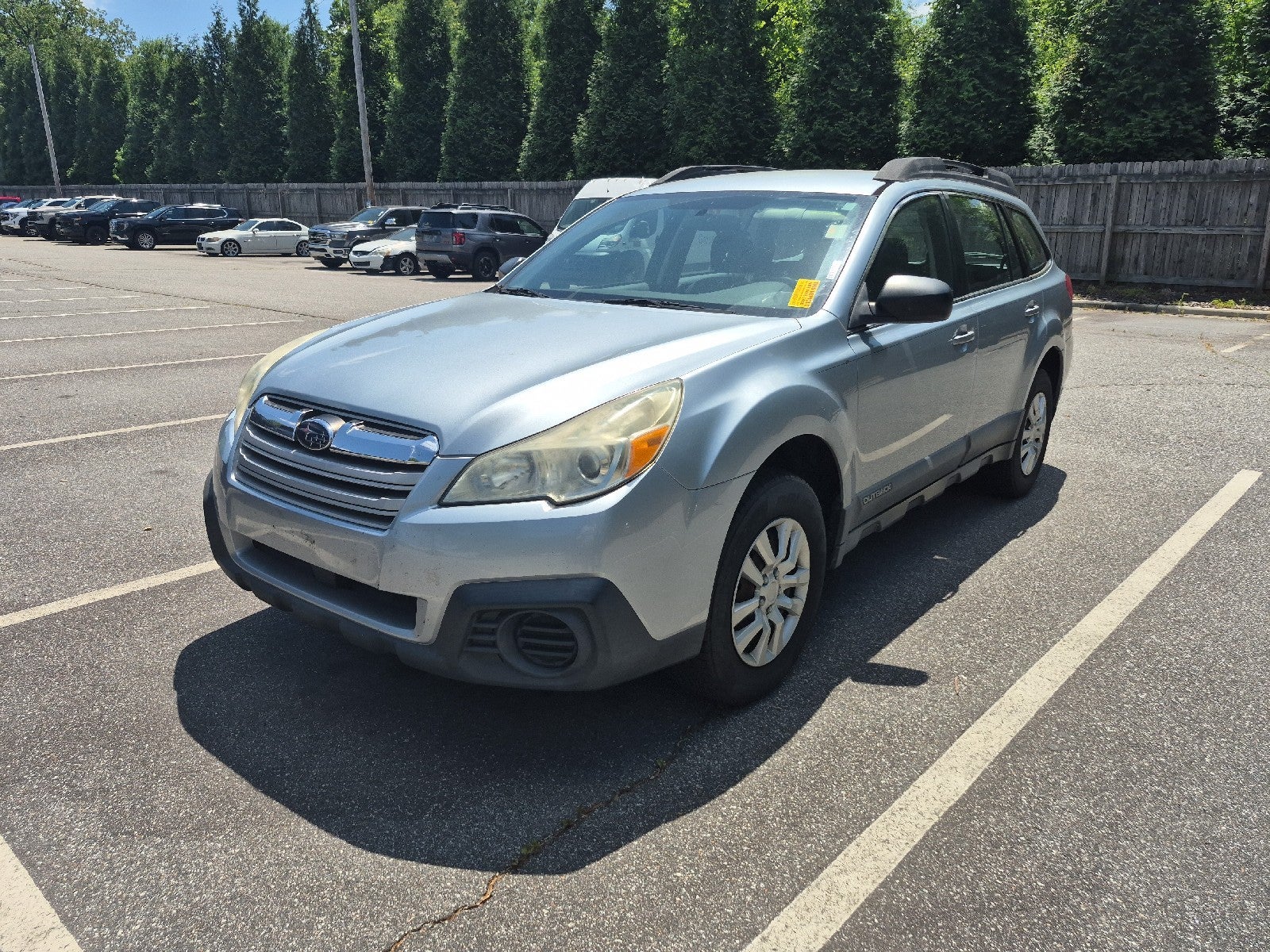 Used 2013 Subaru Outback Base with VIN 4S4BRCAC7D3296983 for sale in High Point, NC