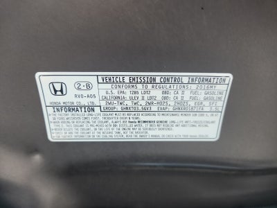 2016 Honda Odyssey EX-L