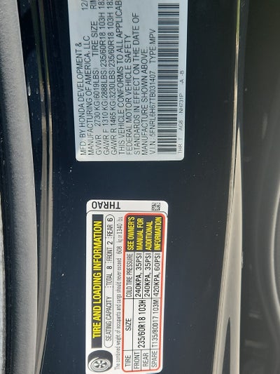 2026 Honda Odyssey EX-L
