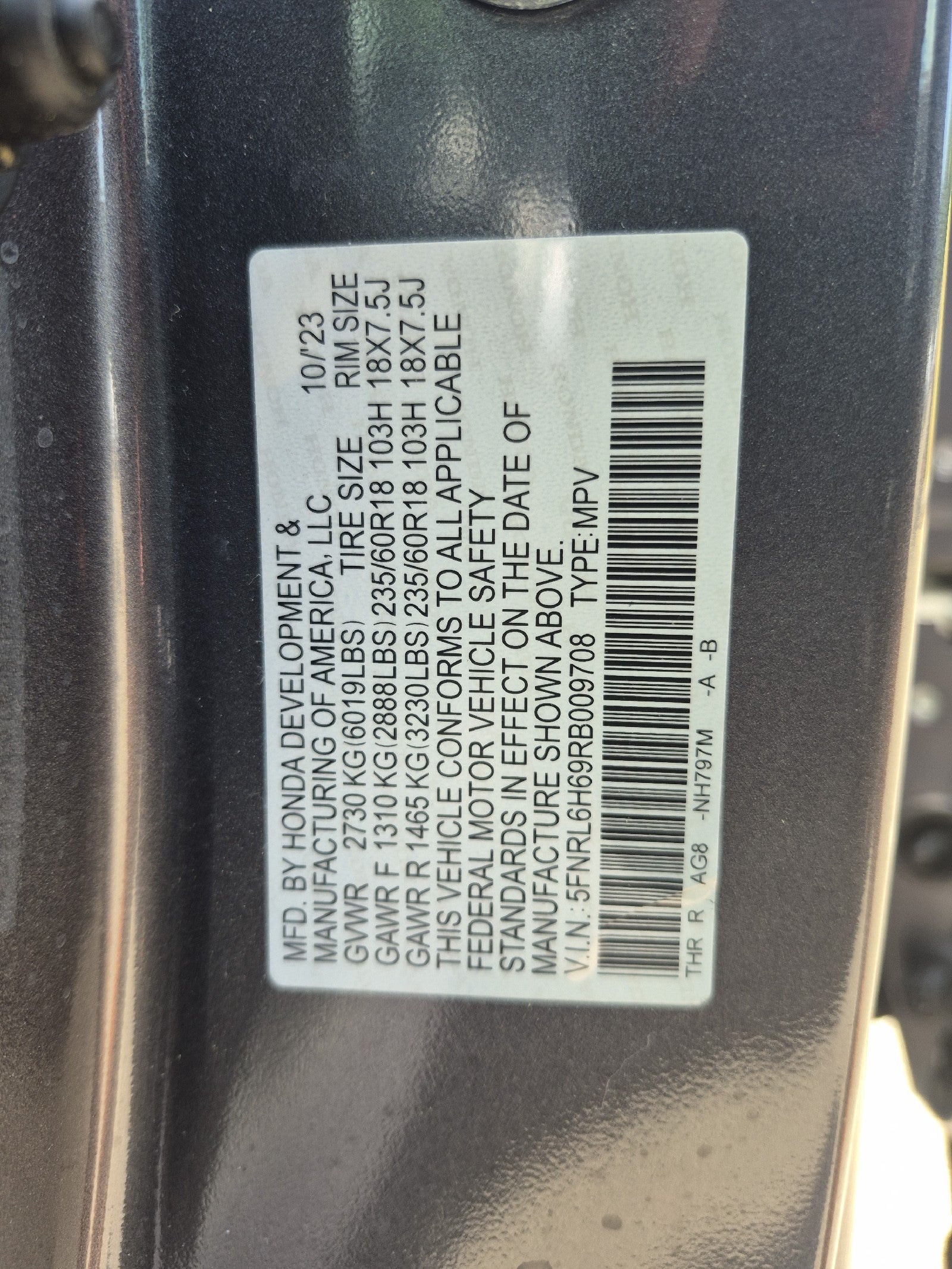 2024 Honda Odyssey EX-L