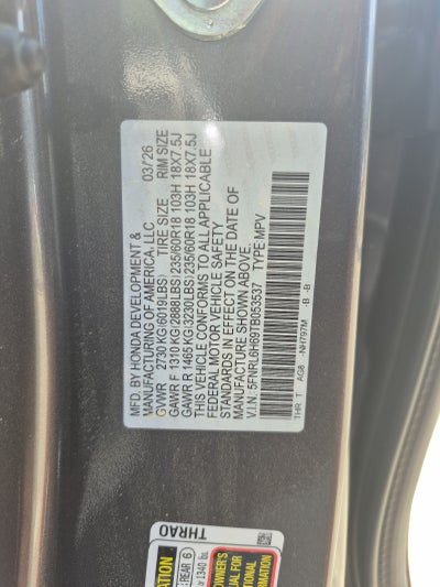 2026 Honda Odyssey EX-L