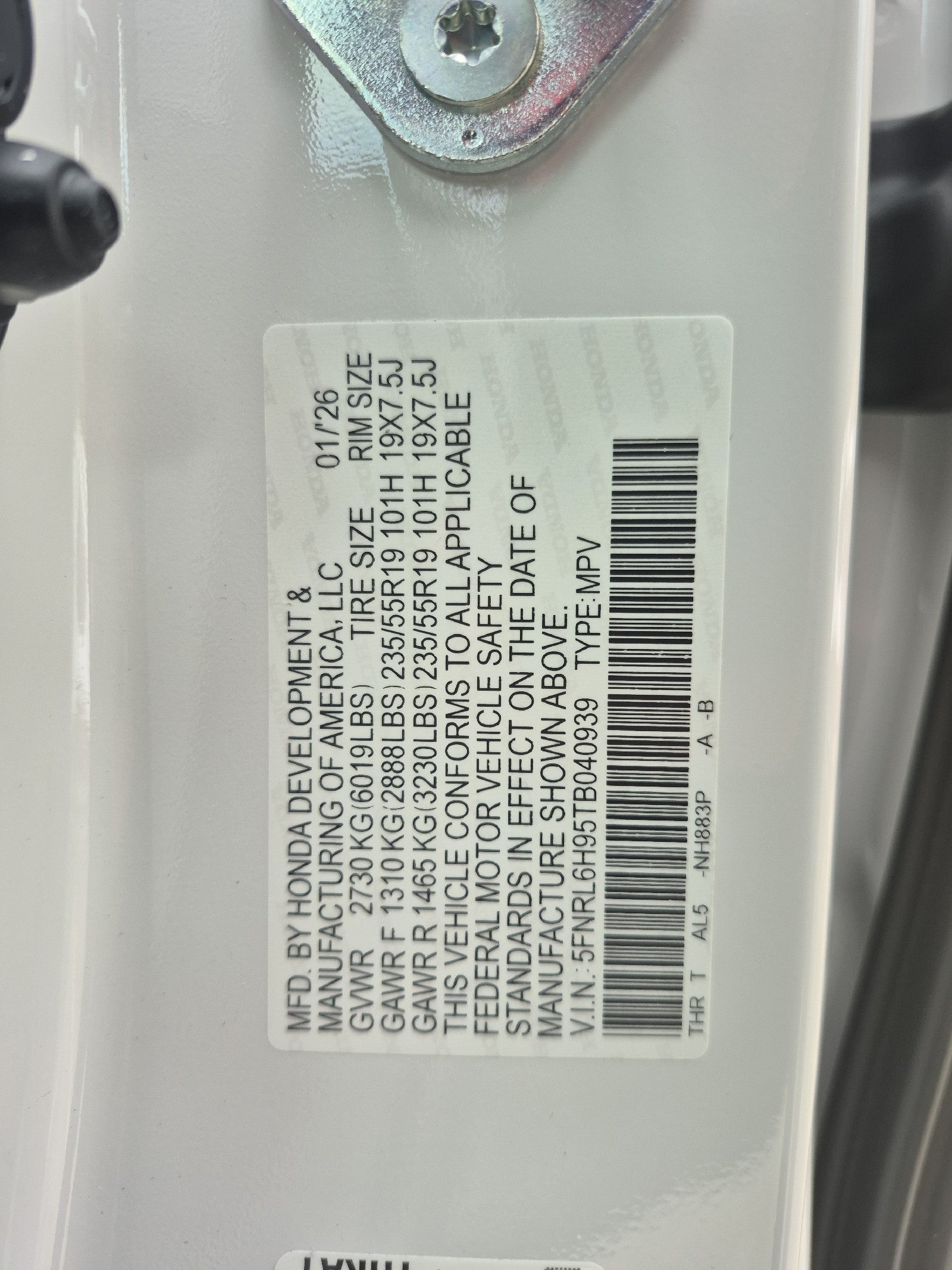 2026 Honda Odyssey Elite