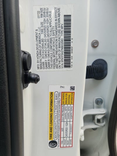 2022 Honda Pilot Special Edition