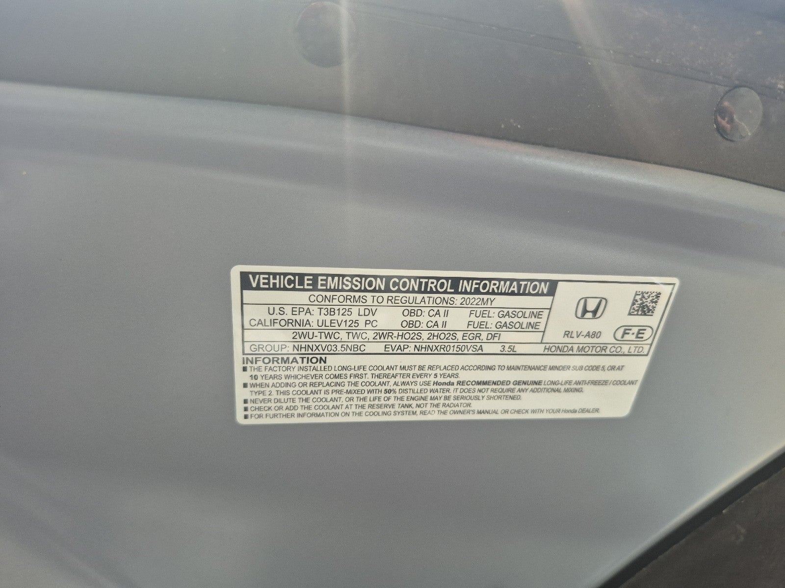 2022 Honda Pilot Sport