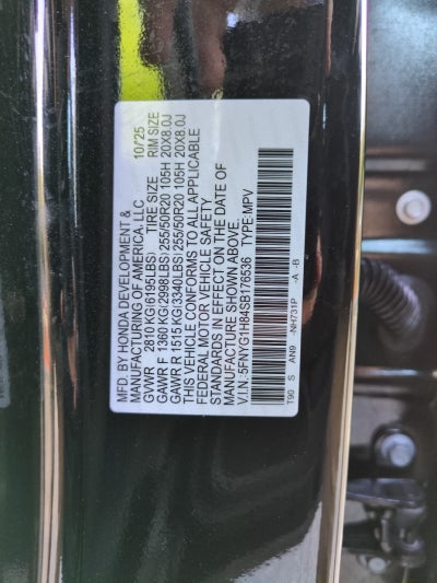 2025 Honda Pilot Elite