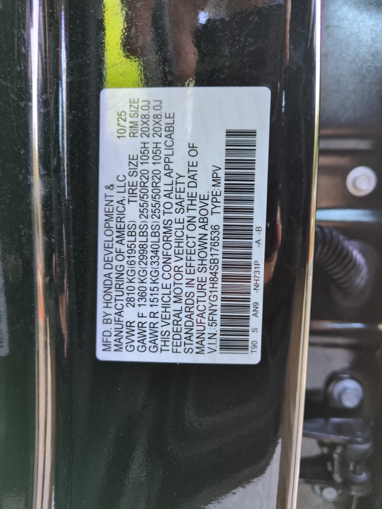 2025 Honda Pilot Elite