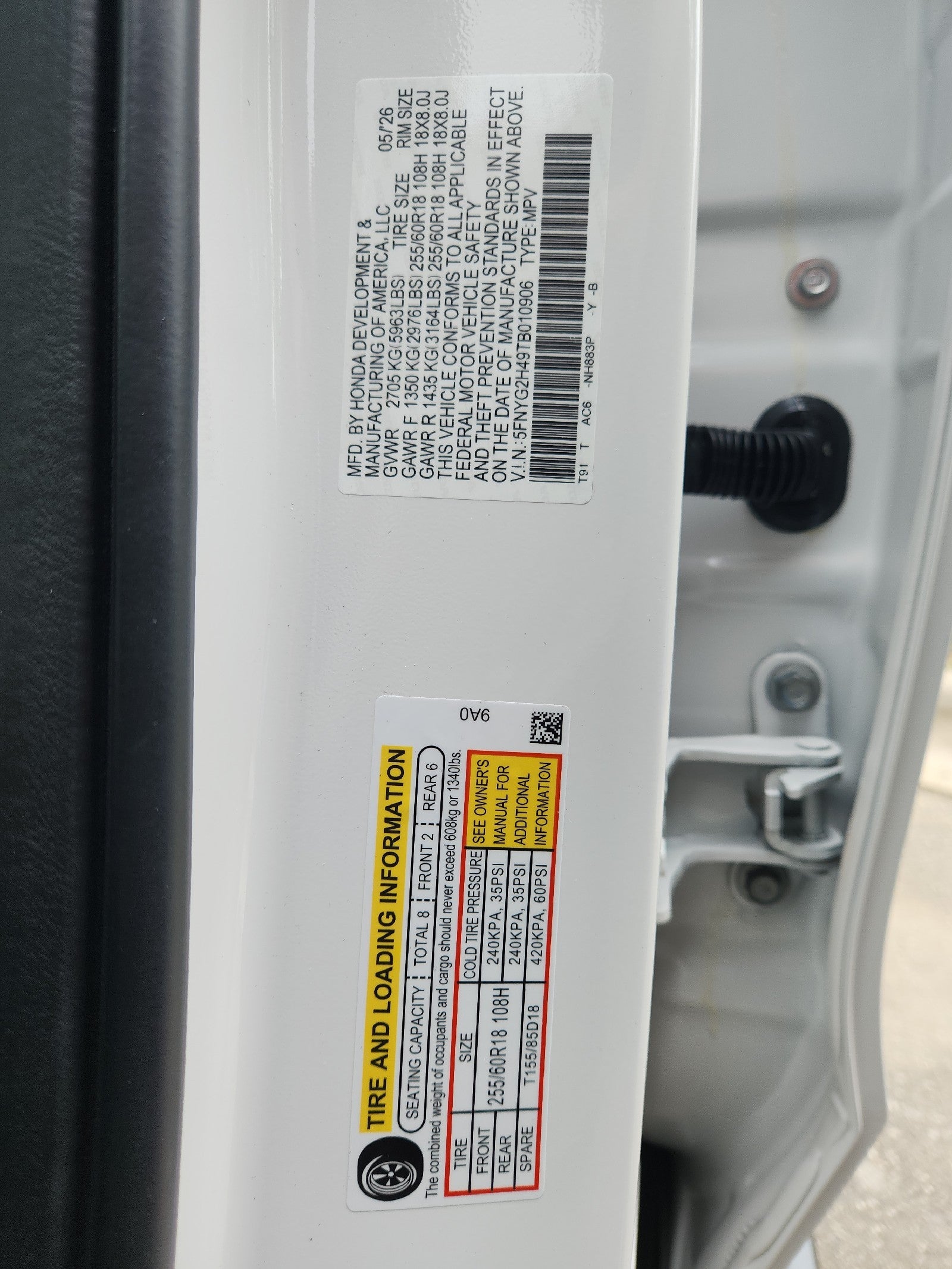 2026 Honda Pilot EX-L