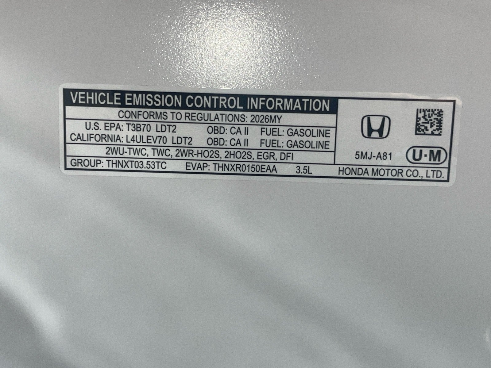2026 Honda Ridgeline RTL