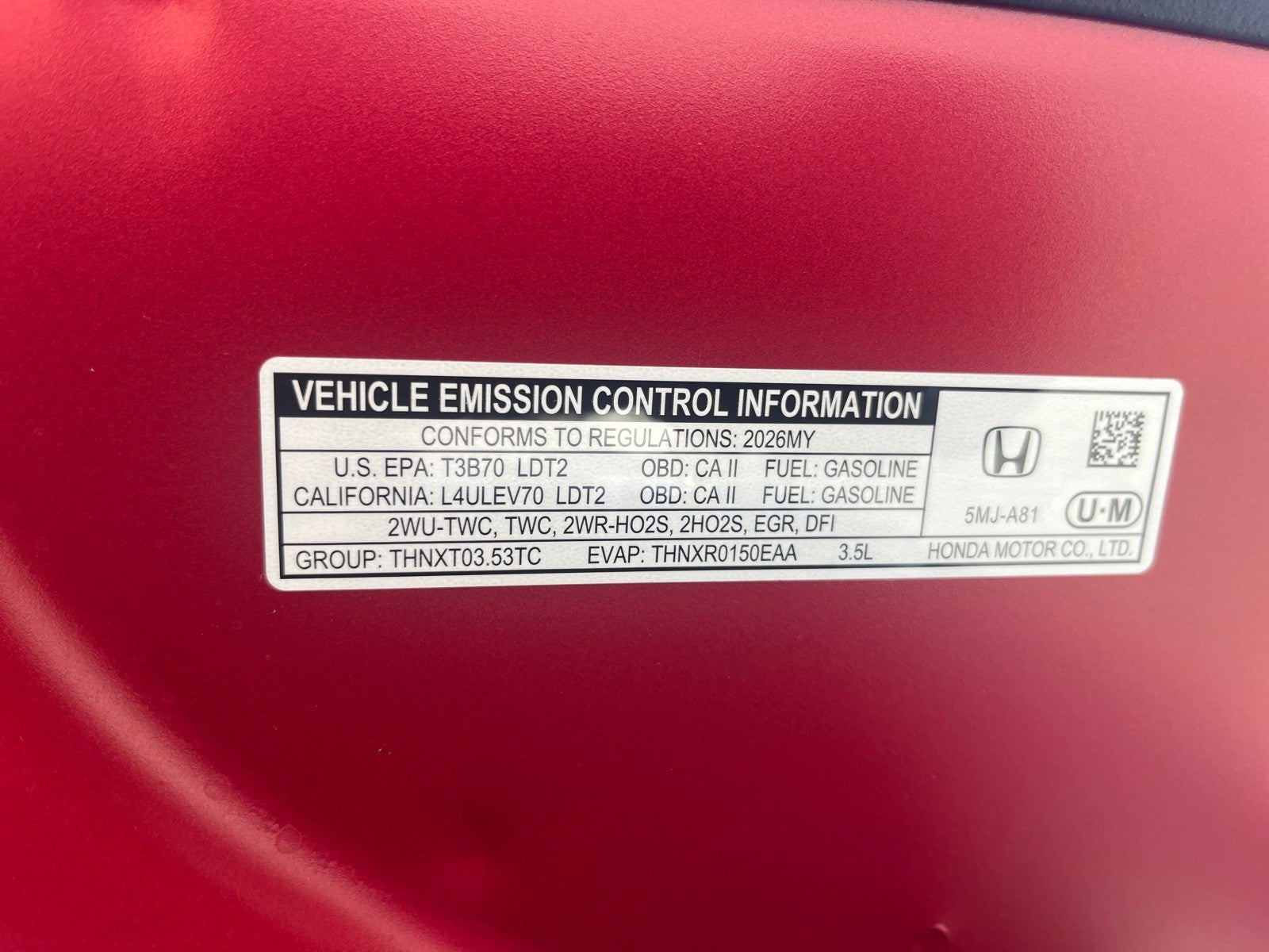 2026 Honda Ridgeline RTL