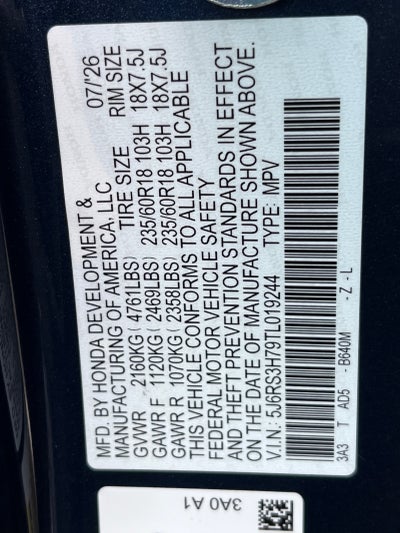 2026 Honda CR-V EX-L