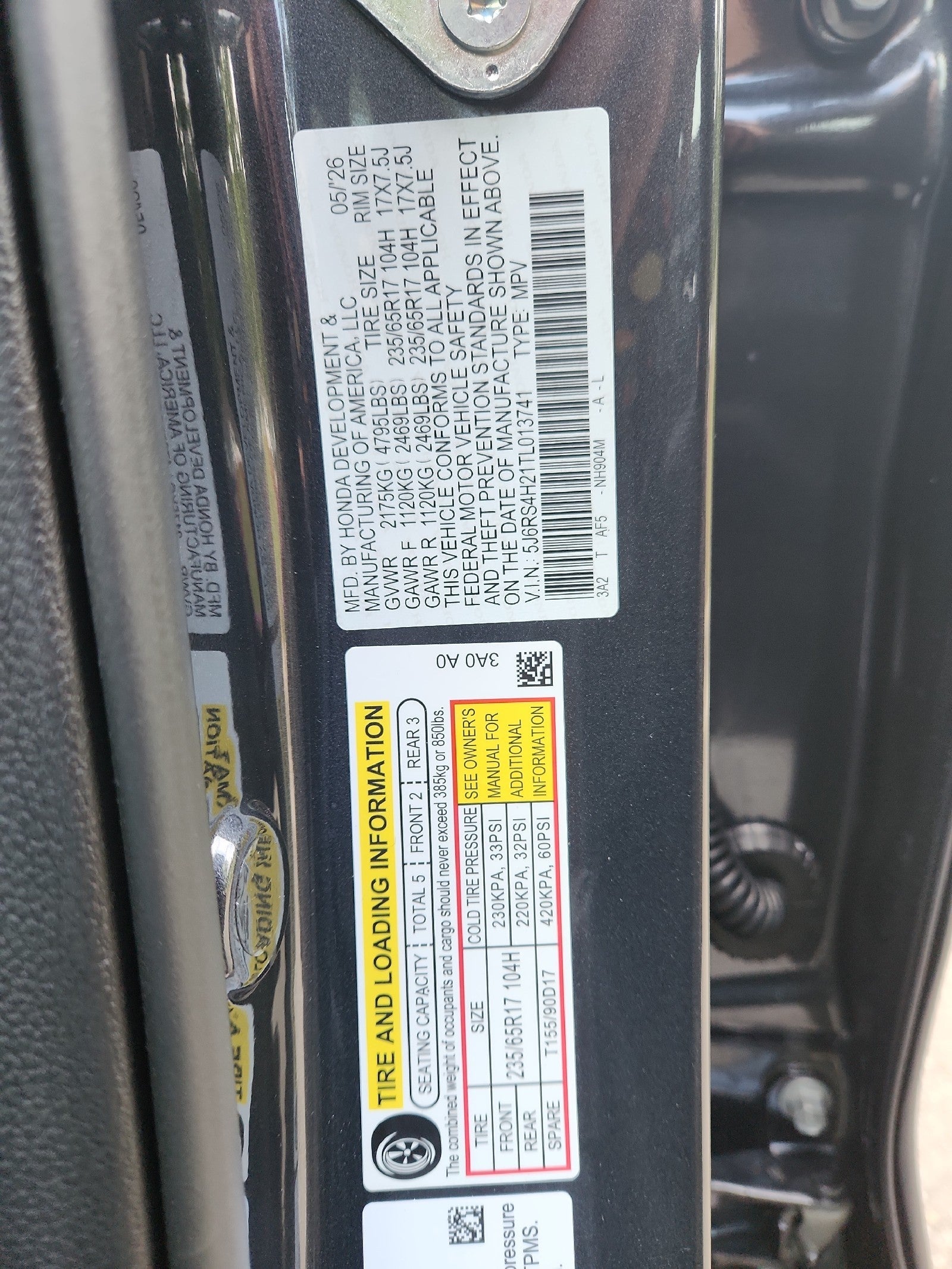 2026 Honda CR-V LX