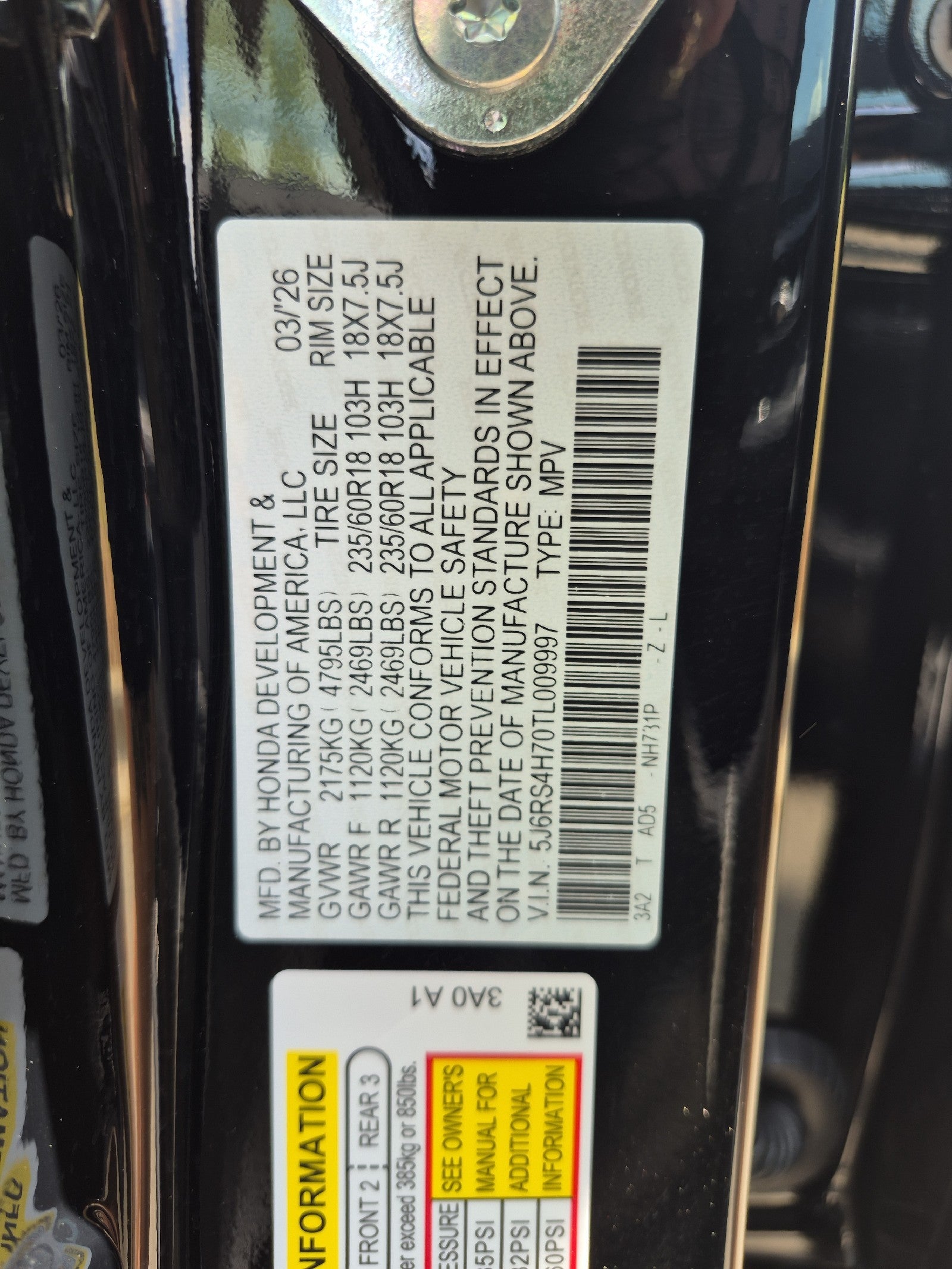 2026 Honda CR-V EX-L