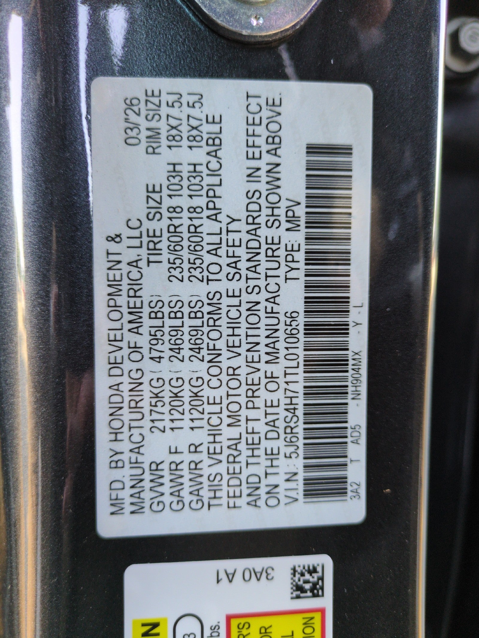 2026 Honda CR-V EX-L