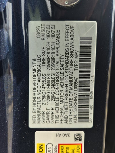 2026 Honda CR-V EX-L