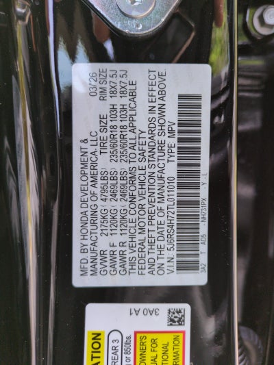 2026 Honda CR-V EX-L