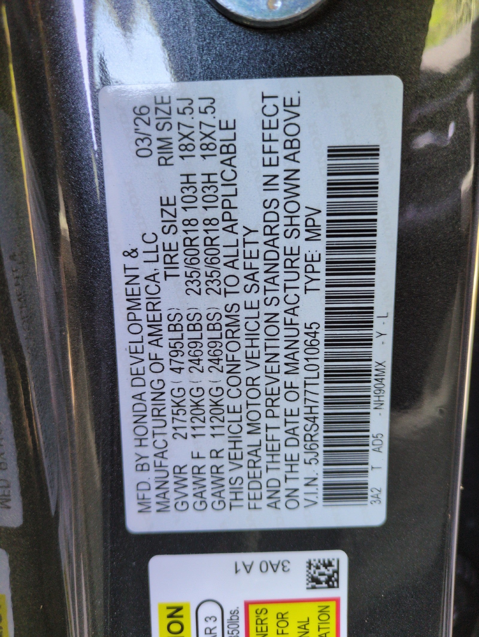 2026 Honda CR-V EX-L